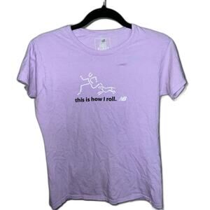 New Balance Purple “This Is How I Roll” T-shirt Size XL